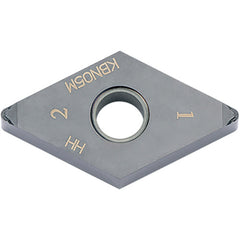 DNGM 431 HH KBN05M, 1/64″ Corner Radius, 3/16″ Thick, 1/2″ Inscribed Circle, MEGACOAT, 55 Degree Diamond, Turning Indexable Insert