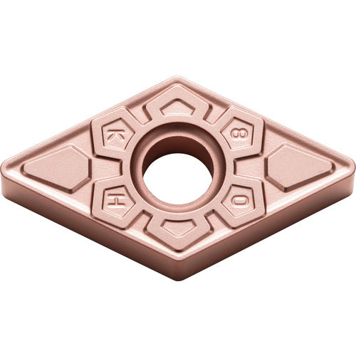 DNMG 442 KH CA315, 1/32″ Corner Radius, 1/4″ Thick, 1/2″ Inscribed Circle, TiCnulll2O3/Ti, Diamond, Turning Indexable Insert - Exact Industrial Supply