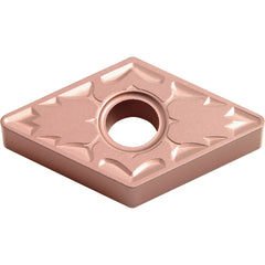 DNMG 432 ZS CA315, 1/32″ Corner Radius, 3/16″ Thick, 1/2″ Inscribed Circle, TiCnulll2O3/Ti, Diamond, Turning Indexable Insert - Exact Industrial Supply