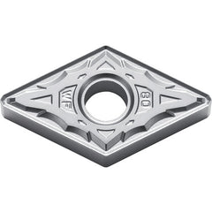 DNMX 441 WF TN610, 1/64″ Corner Radius, 1/4″ Thick, 1/2″ Inscribed Circle, TiCN, 55 Degree Diamond, Turning Indexable Insert