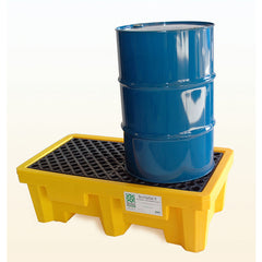 Ultra Spill Pallet Two Drum No Drain - Exact Industrial Supply