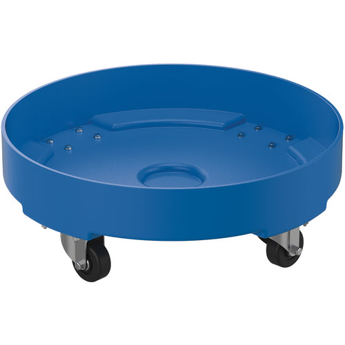 Drum Dolly Ld Poly Blue 30 Gallon - Exact Industrial Supply