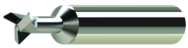 3/8" Dia 90°-Solid Carbide-Dovetail Shank Tyoe Cutter - Benchmark Tooling