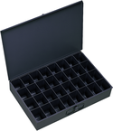 18 x 12 x 3'' - 32 Compartment Steel Boxes - Benchmark Tooling