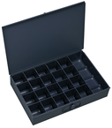 18 x 12 x 3'' - 21 Compartment Steel Boxes - Benchmark Tooling