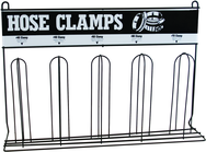 23-1/4 x 16-1/8" - 5 Spool Hose Clamp Rack - Benchmark Tooling