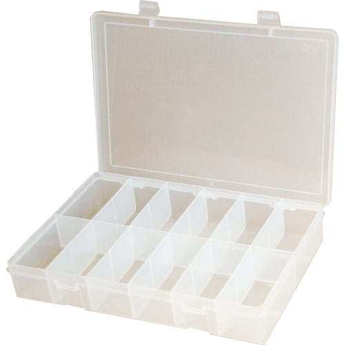 12 COMPARTMENT BOX CLEAR - Benchmark Tooling