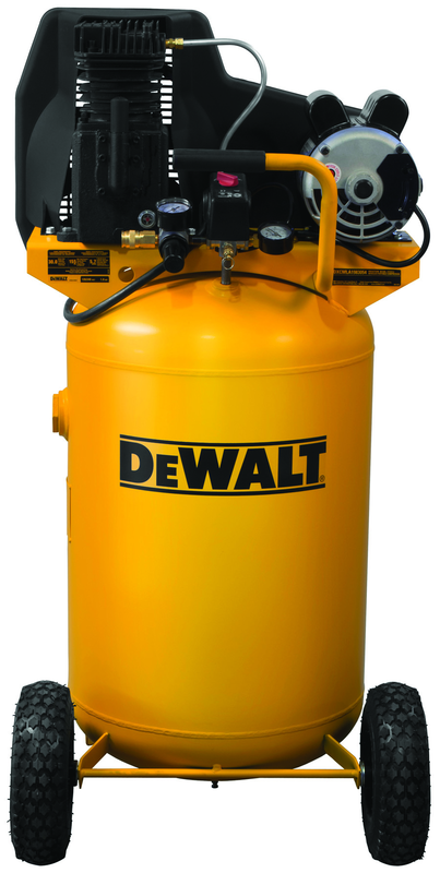 30 Gal. Single Stage Air Compressor, Vertical, Portable - Benchmark Tooling