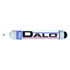 Dalo Medium Marker - Stainless Steel Ball Tip - White - Benchmark Tooling