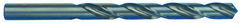 16.00mm; Jobber Length DIN 338; High Speed Steel; Black Oxide; Made In U.S.A. - Benchmark Tooling