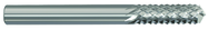 1/4 x 3/4 x 1/4 x 2-1/2 Solid Carbide Router - Drill Point Style - Benchmark Tooling