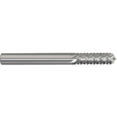 1/4 × 3/4 × 1/4 × 2 Solid Carbide Router - Drill Point Style - Benchmark Tooling