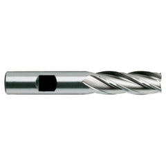 5/64″ × 1/8″ × 3/16″ × 1 1/2″ 4 Flute Square End Carbide End Mill-Plain Shank - TiCN - Benchmark Tooling