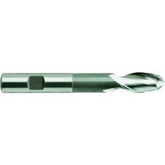 3/8 X 3/8 X 3/4 X 1-3/4 X 3-11/16 2Fl Ext SE Ball HSS - Benchmark Tooling