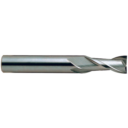 1/16″ × 1/8″ × 3/16″ × 1 1/2″ 2 Flute Square End Carbide End Mill-Plain Shank - Benchmark Tooling