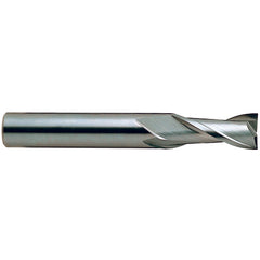 3/16″ × 3/16″ × 5/8″ × 2″ 2 Flute Square End Carbide End Mill-Plain Shank - Benchmark Tooling