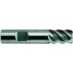 1/2 X 1/2 X 5/8 X 2-1/2 5Fl Stub SE Rougher.CarbiDE TiAlN-Futura Coated End Mill - Benchmark Tooling