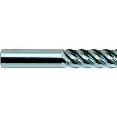 1/2-1/2-1-1/4-3 R.030 5Fl Reg SE H-45 R.030 CBD TiAlN-Futura Coated End Mill - Benchmark Tooling