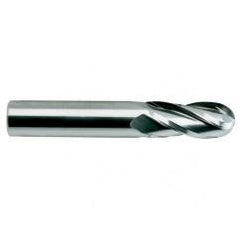 1/2 X 1/2 X 1 X 3 4Fl Reg SE Ball CBD TiN-Coated EM - - Benchmark Tooling