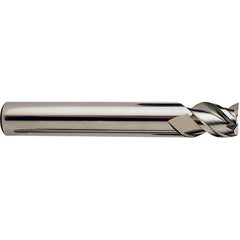 3 × 6 × 30 × 70 mm 2 Flute Square End Carbide End Mill-Plain Shank - Exact Industrial Supply