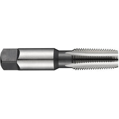 ‎1/8-27 NPT HSS Machine Tap-Straight Flute-Bright E-code # E7101/8 - Exact Industrial Supply