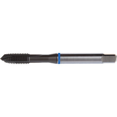 ‎#6-32 3 Flute H3 HSS-E PM DIN ANSI Machine Tap - Blue Shark for Stainless Steel - Plug Style E-code # E8136-32 - Benchmark Tooling