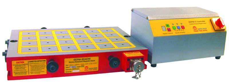 31.9" x 16.5" x 2.8" - Electro Permanent Magnetic Chuck - Benchmark Tooling