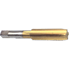 ‎1/4-28 Dia-H3-4 FL-TiN HSS-Plug Hand Tap - Benchmark Tooling