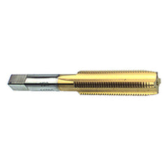 ‎1/2-13 Dia-H3-3 FL-HSS TiN-Plug Spiral Pt Tap - Benchmark Tooling