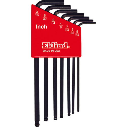7PC BALL-HEX-L KEY SET - Benchmark Tooling