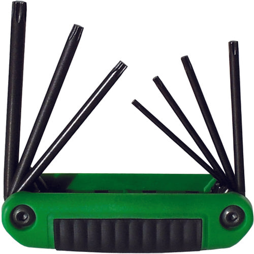 7PC TORX ERGOFOLD KEY SET - Benchmark Tooling