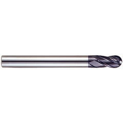 12 × 12 × 60 × 200 mm 2 Flute Square End Carbide End Mill-Plain Shank - Exact Industrial Supply