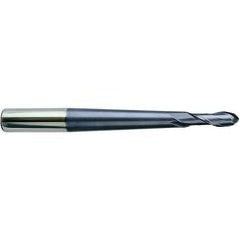 1/4-1/2-3/4-7-3/4 2Fl H - 30 Pencil Neck Ball X-Power End Mill - Benchmark Tooling