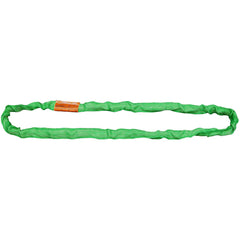 EN60X2 Green Endless 2' Roundsling Polyester Sling - Benchmark Tooling