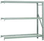 72 x 18 x 72" - Shelving Add-On Unit (Silver) - Benchmark Tooling