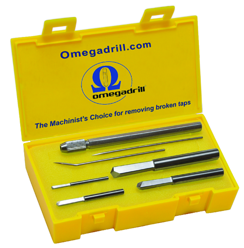 7 Piece Carbide Tap Removal Set - Benchmark Tooling