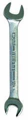 30.0 x 32mm - Chrome Satin Finish Open End Wrench - Benchmark Tooling