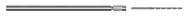 #75 Size - 1/8" Shank - 4" OAL - Drill Extention - Benchmark Tooling