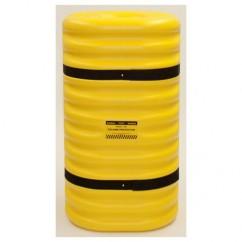 9" COLUMN PROTECTOR ROUND YELLOW - Benchmark Tooling