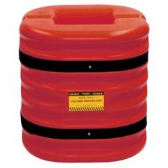 10" COLUMN PROTECTOR RED 24" HIGH - Benchmark Tooling