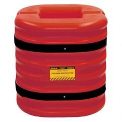 6" COLUMN PROTECTOR RED 24" HIGH - Benchmark Tooling