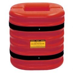 8" COLUMN PROTECTOR RED 24" HIGH - Benchmark Tooling