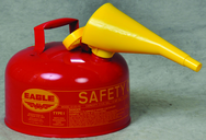 2 GAL TYPE I SAFETY CAN W/FUNNEL - Benchmark Tooling