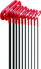 3/32"-3/8" 10 Pc 9" Cushion Grip T Set - Benchmark Tooling