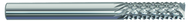 1/4 x 1 x 1/4 x 3 Solid Carbide Router - End Mill Style - Benchmark Tooling
