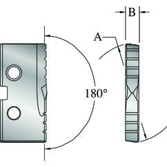 31/32 2 T-A FB DRILL INSERT - Benchmark Tooling