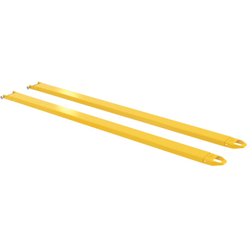 Fork Extensions 5″ × 120″ Pin Style (Pair) - Exact Industrial Supply