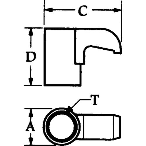 ‎#CL42-5/16-24 Thread - Clamp - Benchmark Tooling
