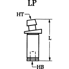 #LP32 For 3/8″ IC - Cam Pin - Benchmark Tooling