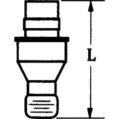 ‎#KL68L For 3/4″ IC-3/8-24 Thread - Lock Pin - Benchmark Tooling